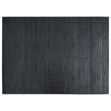 Vidaxx tapis rectangulaire 70x100 cm bambou gris