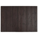 Vidaxx tapis rectangulaire 70x100 cm bambou marron foncé