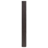 Vidaxx tapis rectangulaire 70x100 cm bambou marron foncé
