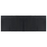 Vidaxl rectangular 70x200 cm de bambú negro