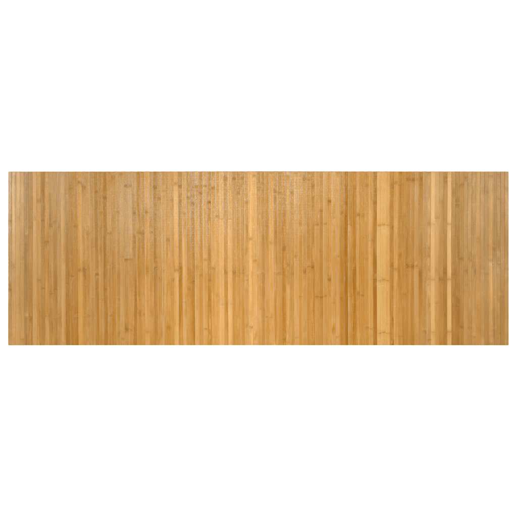 VidaXL Tapis rectangulaire 70x200 cm bambou naturel