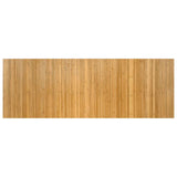 VidaXL Tapis rectangulaire 70x200 cm bambou naturel