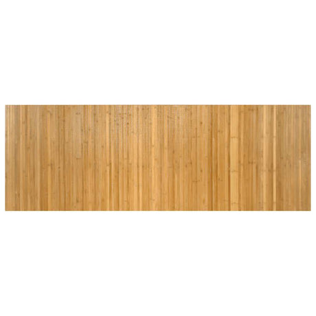 VidaXL Tapis rectangulaire 70x200 cm bambou naturel