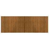 Vidaxx tapis rectangulaire 70x200 cm bambou marron