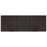 VidaXL Tapis rectangulaire 70x200 cm bambou marron foncé
