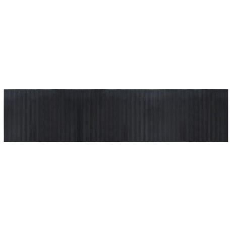 Vidaxx tapis rectangulaire 70x300 cm bambou noir