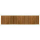Vidaxx tapis rectangulaire 70x300 cm bambou marron