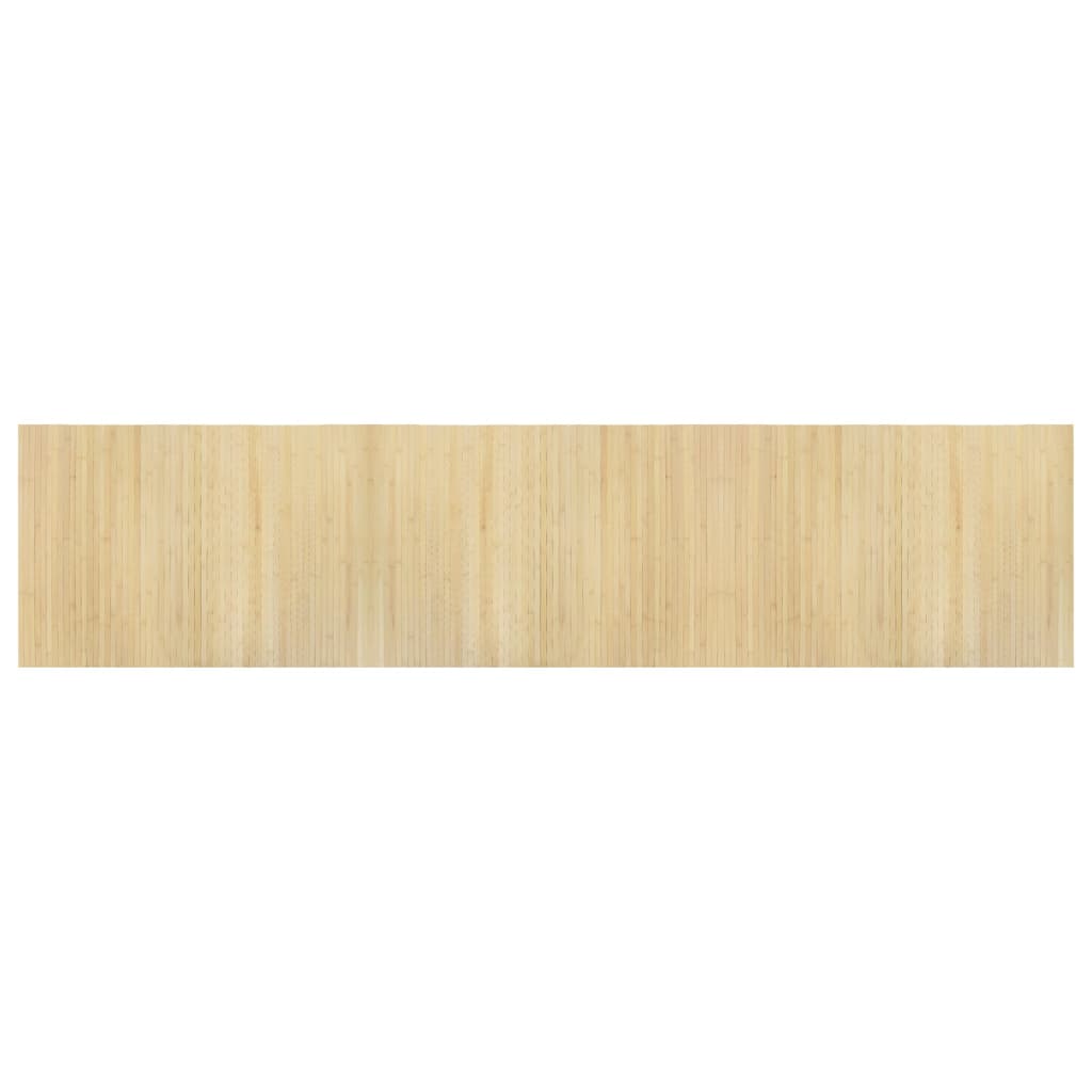 Vidaxl Dujan prostokątny 70x300 cm Bamboo Light Natural