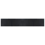 Vidaxx tapis rectangulaire 70x400 cm bambou noir