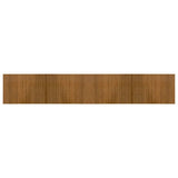 Vidaxx tapis rectangulaire 70x400 cm bambou marron