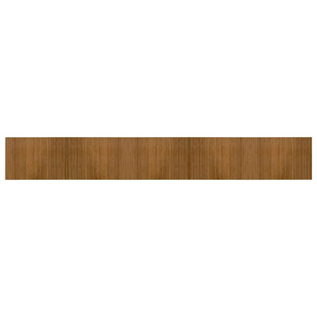 Vidaxx tapis rectangulaire 70x500 cm bambou marron