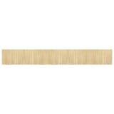 Tapis vidaxl rectangulaire 70x500 cm Bamboo Light Natural