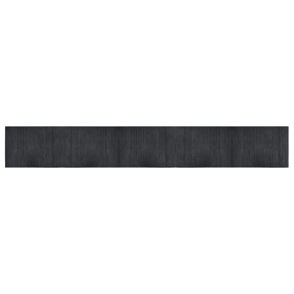 Vidaxx tapis rectangulaire 70x500 cm bambou gris