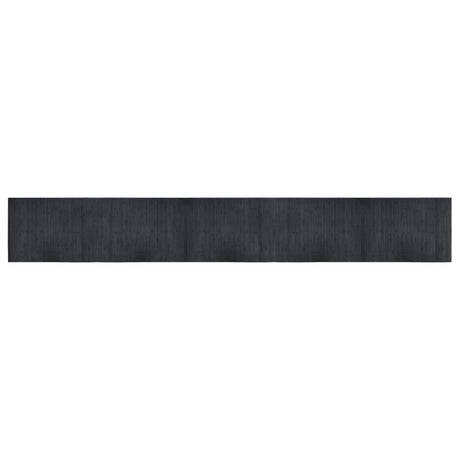 Vidaxx tapis rectangulaire 70x500 cm bambou gris
