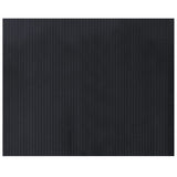 Vidaxl rectangulaire 80x100 cm noir