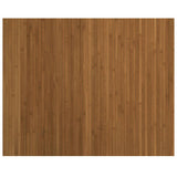 Vidaxx tapis rectangulaire 80x100 cm bambou marron