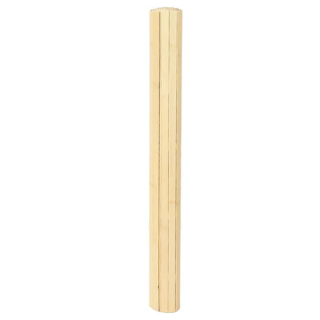 Vidaxx tapis rectangulaire 80x100 cm bambou naturel clair