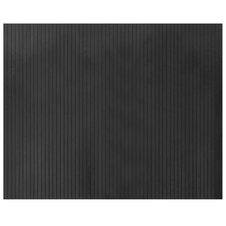 Vidaxx tapis rectangulaire 80x100 cm bambou gris