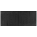VidaXL Tapis rectangulaire 80x200 cm bambou gris