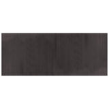 VidaXL Tapis rectangulaire 80x200 cm bambou marron foncé