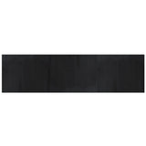 Vidaxx tapis rectangulaire 80x300 cm bambou noir