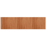 Vidaxx tapis rectangulaire 80x300 cm bambou marron