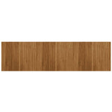 Vidaxx tapis rectangulaire 80x300 cm bambou marron