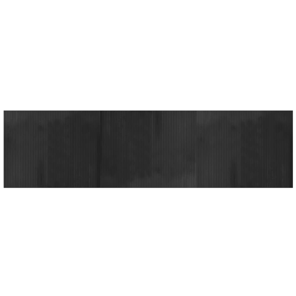 Vidaxx tapis rectangulaire 80x300 cm bambou gris