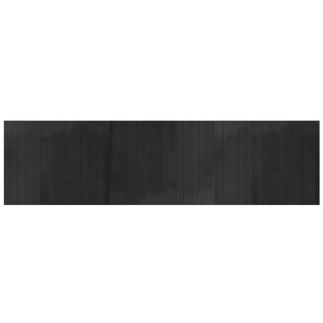 Vidaxx tapis rectangulaire 80x300 cm bambou gris