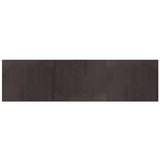 Vidaxx tapis rectangulaire 80x300 cm bambou marron foncé
