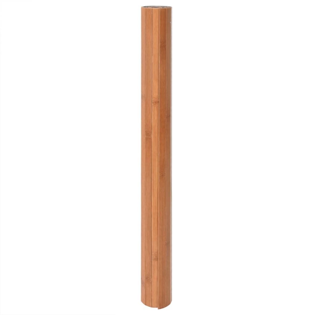VidaXL Tapis rectangulaire 80x400 cm bambou naturel