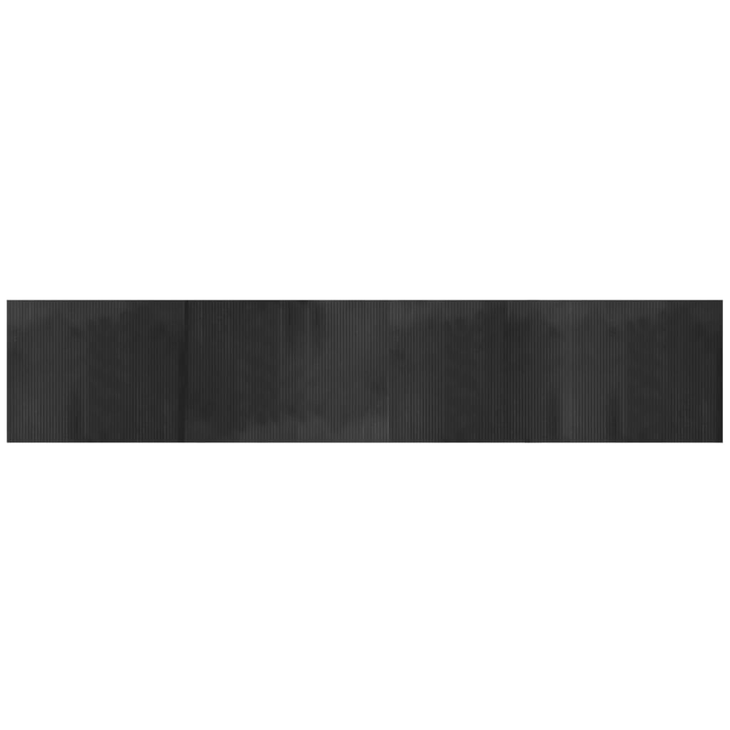 Vidaxx tapis rectangulaire 80x400 cm bambou gris