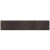 Vidaxx tapis rectangulaire 80x400 cm bambou marron foncé