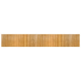 VidaXL Tapis rectangulaire 80x500 cm bambou naturel