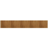Vidaxx tapis rectangulaire 80x500 cm bambou marron