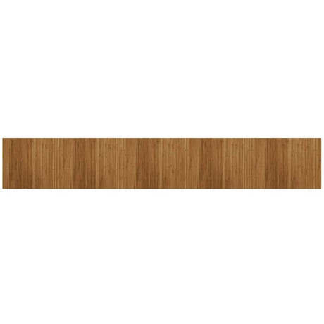 Vidaxx tapis rectangulaire 80x500 cm bambou marron