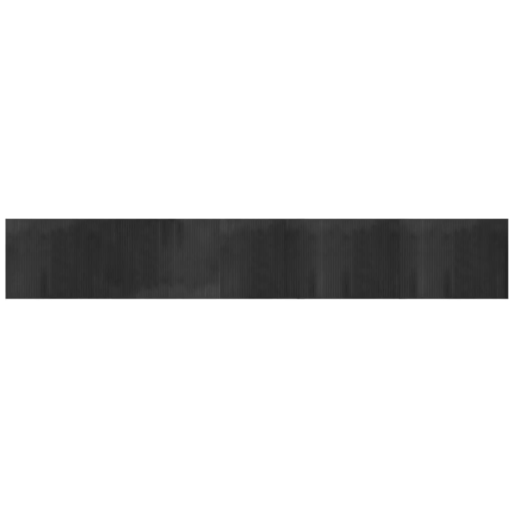 Vidaxx tapis rectangulaire 80x500 cm bambou gris