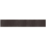 Vidaxx tapis rectangulaire 80x500 cm bambou marron foncé