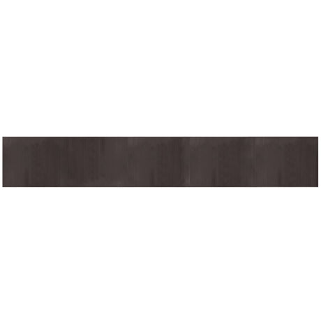 Vidaxx tapis rectangulaire 80x500 cm bambou marron foncé