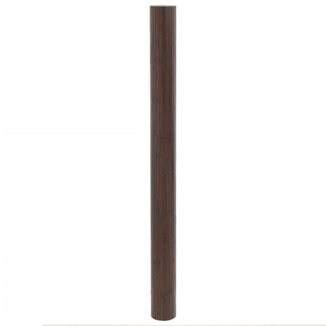 Vidaxx tapis rectangulaire 80x500 cm bambou marron foncé