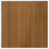 Vidaxx tapis rectangulaire 100x100 cm bambou marron
