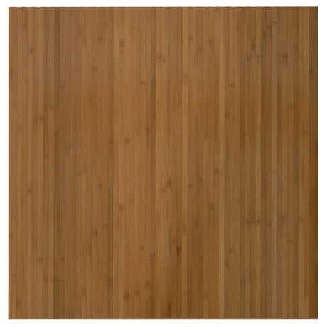 Vidaxx tapis rectangulaire 100x100 cm bambou marron