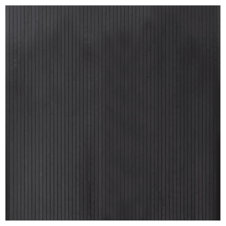 VidaXL Tapis rectangulaire 100x100 cm bambou gris