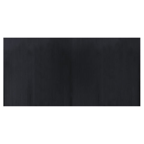 Vidaxl vloerkleed rechthoekig 100x200 cm bamboe zwart