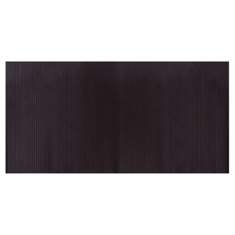 Vidaxx tapis rectangulaire 100x200 cm bambou marron foncé