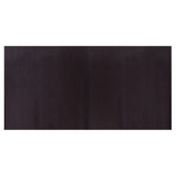 Vidaxl alfombra rectangular 100x200 cm bambú marrón oscuro