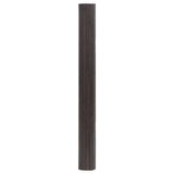 Vidaxx tapis rectangulaire 100x200 cm bambou marron foncé