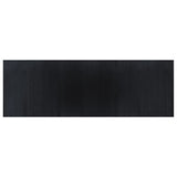 Vidaxx tapis rectangulaire 100x300 cm bambou noir