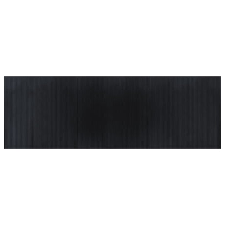 Vidaxx tapis rectangulaire 100x300 cm bambou noir