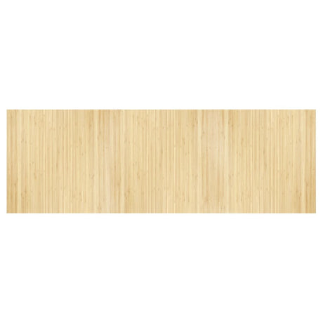 Vidaxx tapis rectangulaire 100x300 cm bambou naturel clair